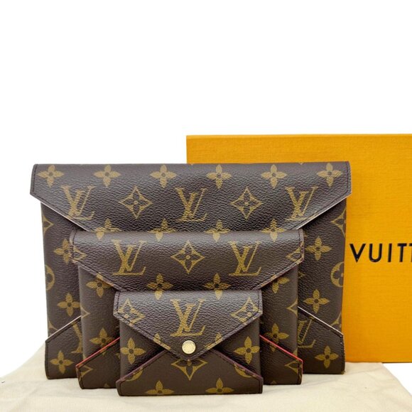 Louis Vuitton  Kirigami Monogram Canvas Pochette Set Brown - Picture 3 of 14